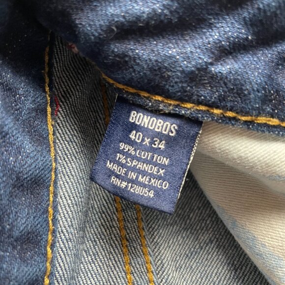 Bonobos Ringspun Jeans 40X34 Work Office Capsule Everyday Casual Minimal Dad - Picture 11 of 13